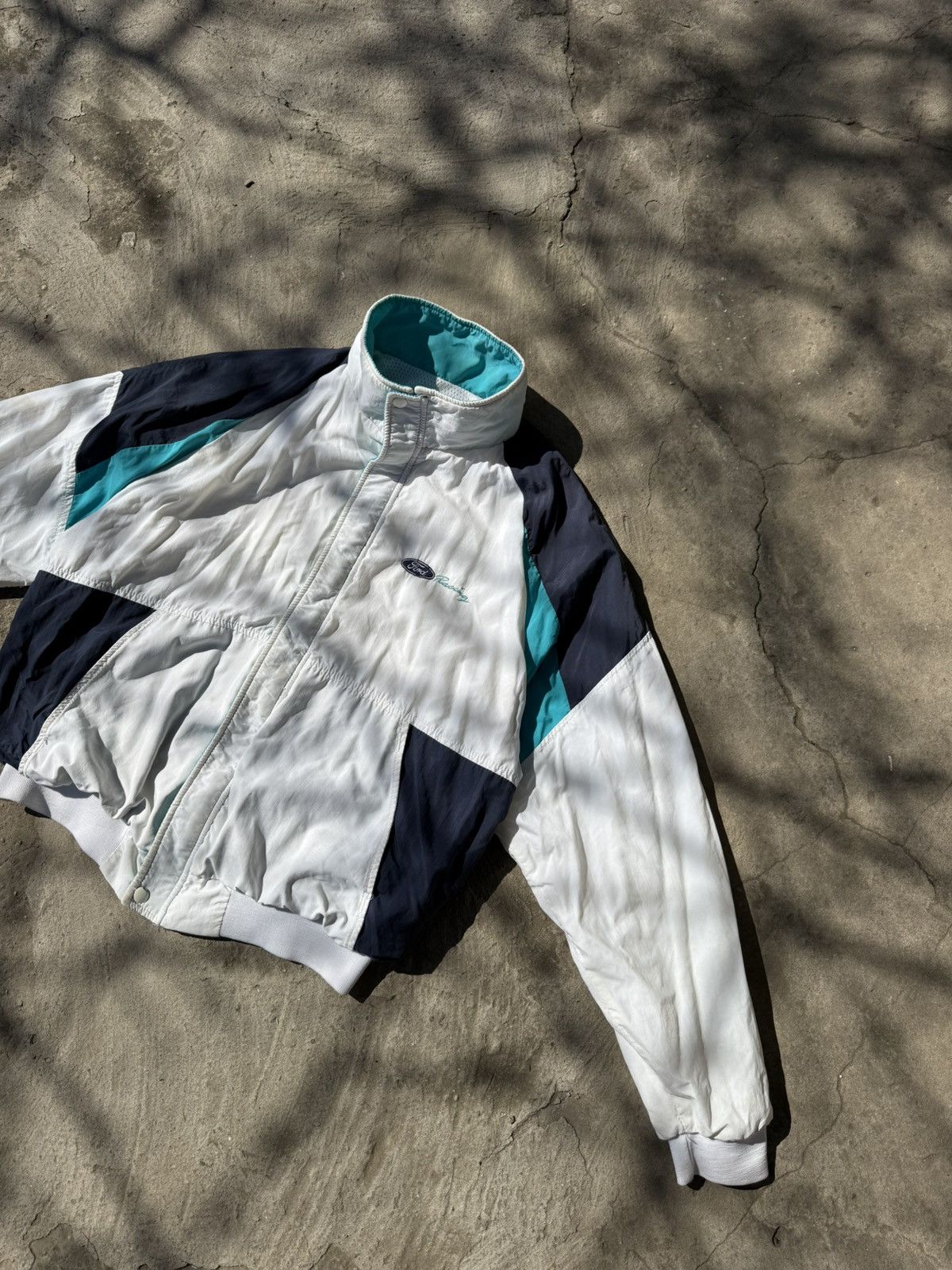 Ford Vintage Ford Racing Track Jacket Made In USA Size US L / EU 52-54 / 3 - 4 Thumbnail