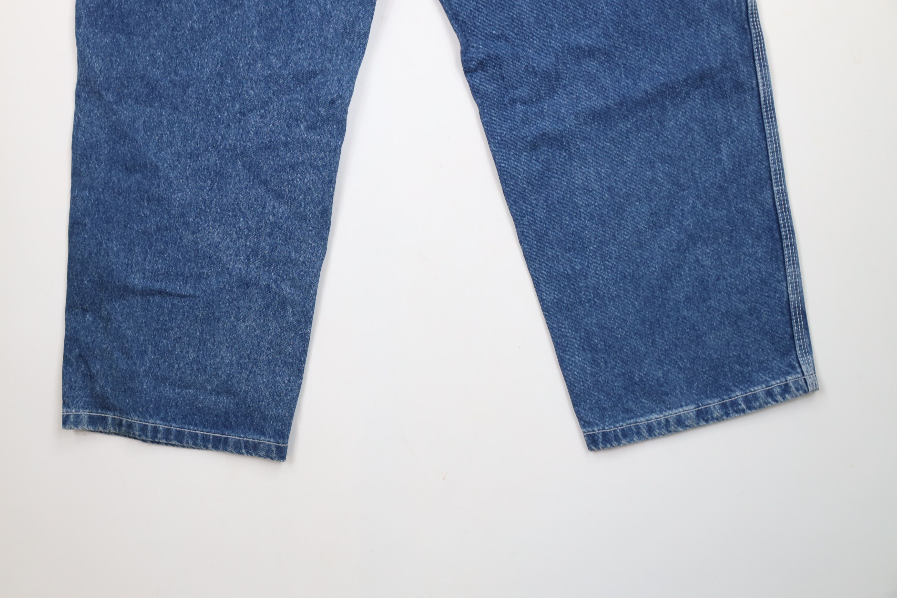 Vintage Deadstock Vintage 90s Streetwear Baggy Dungaree Denim Jeans Size US 34 / EU 50 - 11 Thumbnail