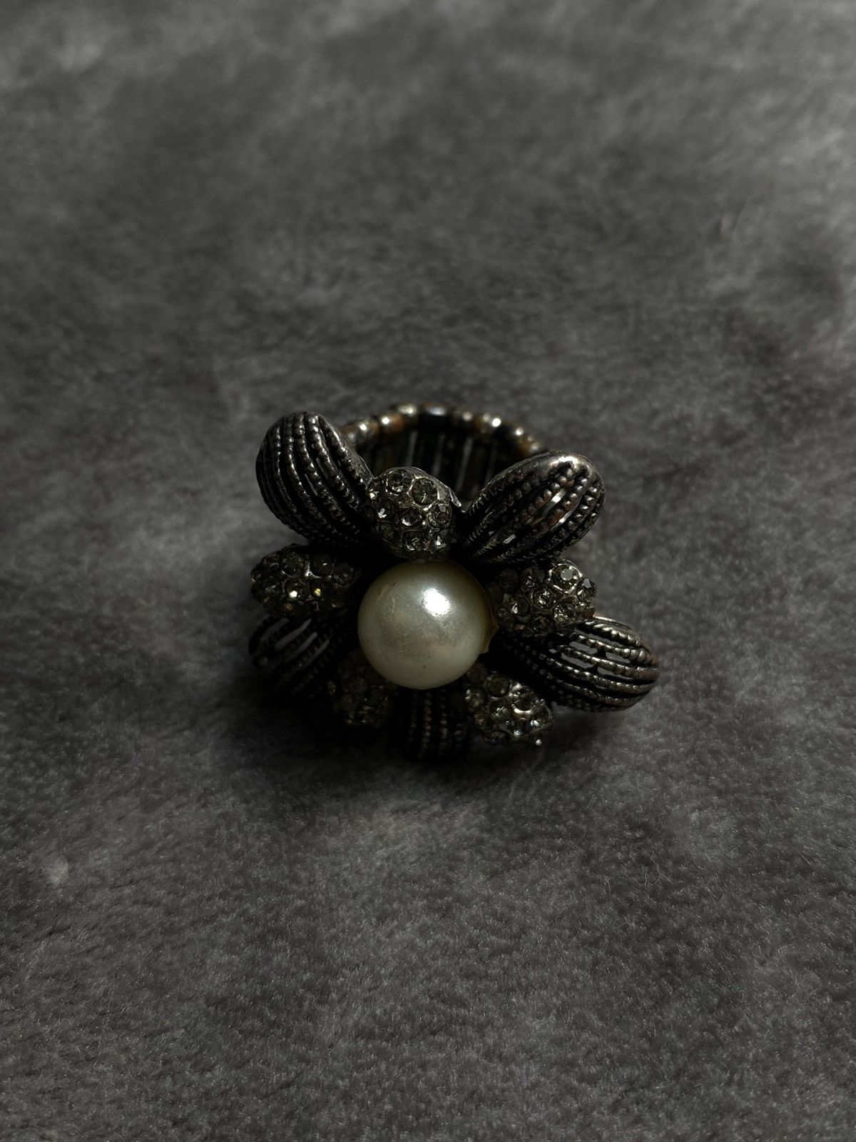 Japanese Brand Futuristic Japanese Style Vintage Ring Size ONE SIZE - 6 Thumbnail
