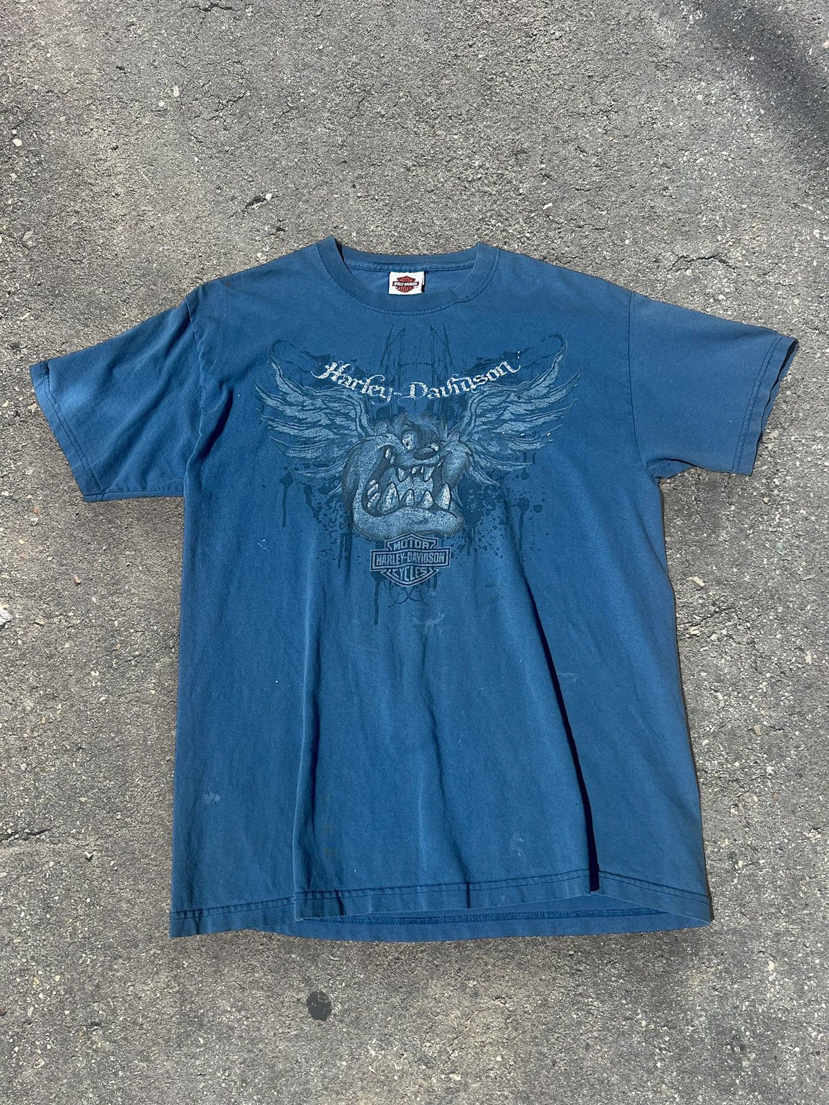 Harley Davidson True Vintage 90s Harley Davidson Looney Tunes Size US L / EU 52-54 / 3 - 1 Thumbnail