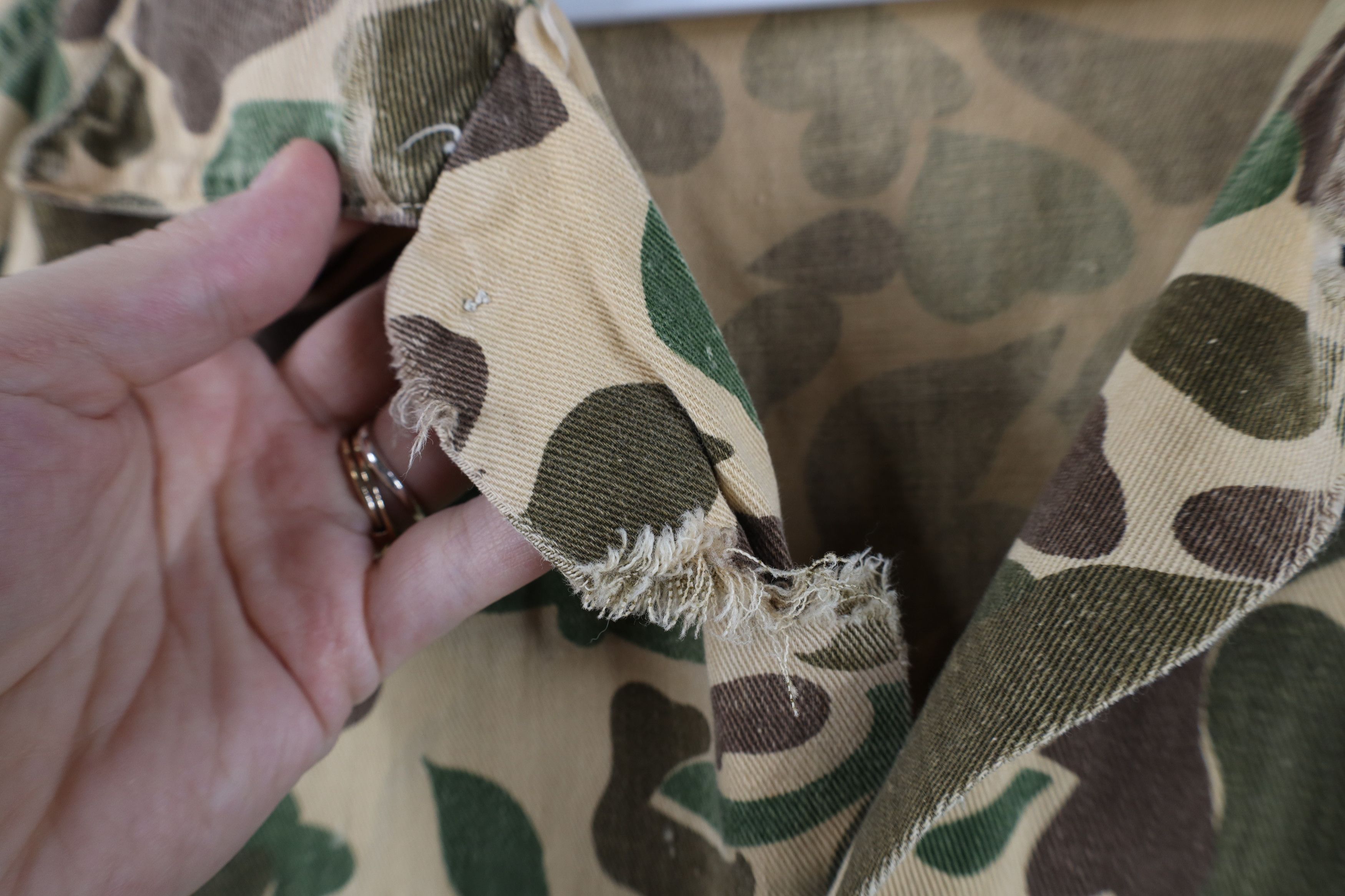 Vintage Vintage 70s Streetwear Frogskin Camouflage Field Jacket USA Size US XXL / EU 58 / 5 - 6 Thumbnail