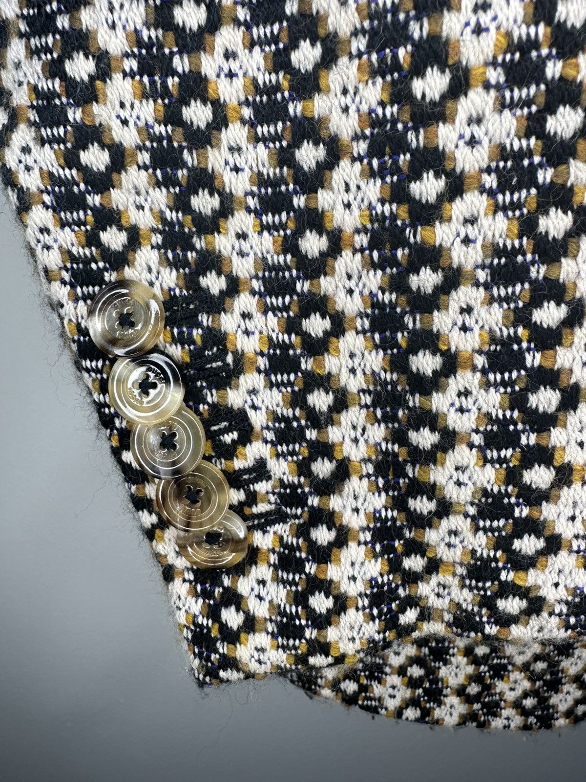 Gucci × MLB Gucci NY Yankees Tweed Blazer IT46 Size 46R - 7 Thumbnail