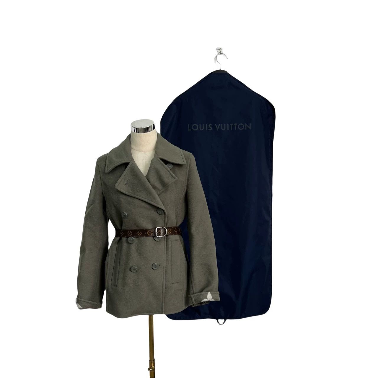 Louis Vuitton Louis Vuitton Monogram Print Inner Coat Size XS / US 0-2 / IT 36-38 - 1 Thumbnail