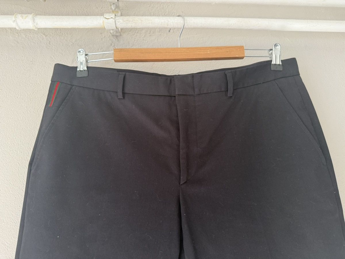 Gucci Gucci “Riding” Black Cotton Trousers Size US 36 / EU 52 - 2 Thumbnail