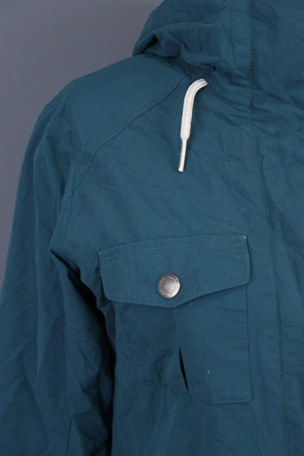 Designer Kari Traa Blue Cargo Multipockets Hooded Parka Jacket Size S Size S / US 4 / IT 40 - 10 Thumbnail