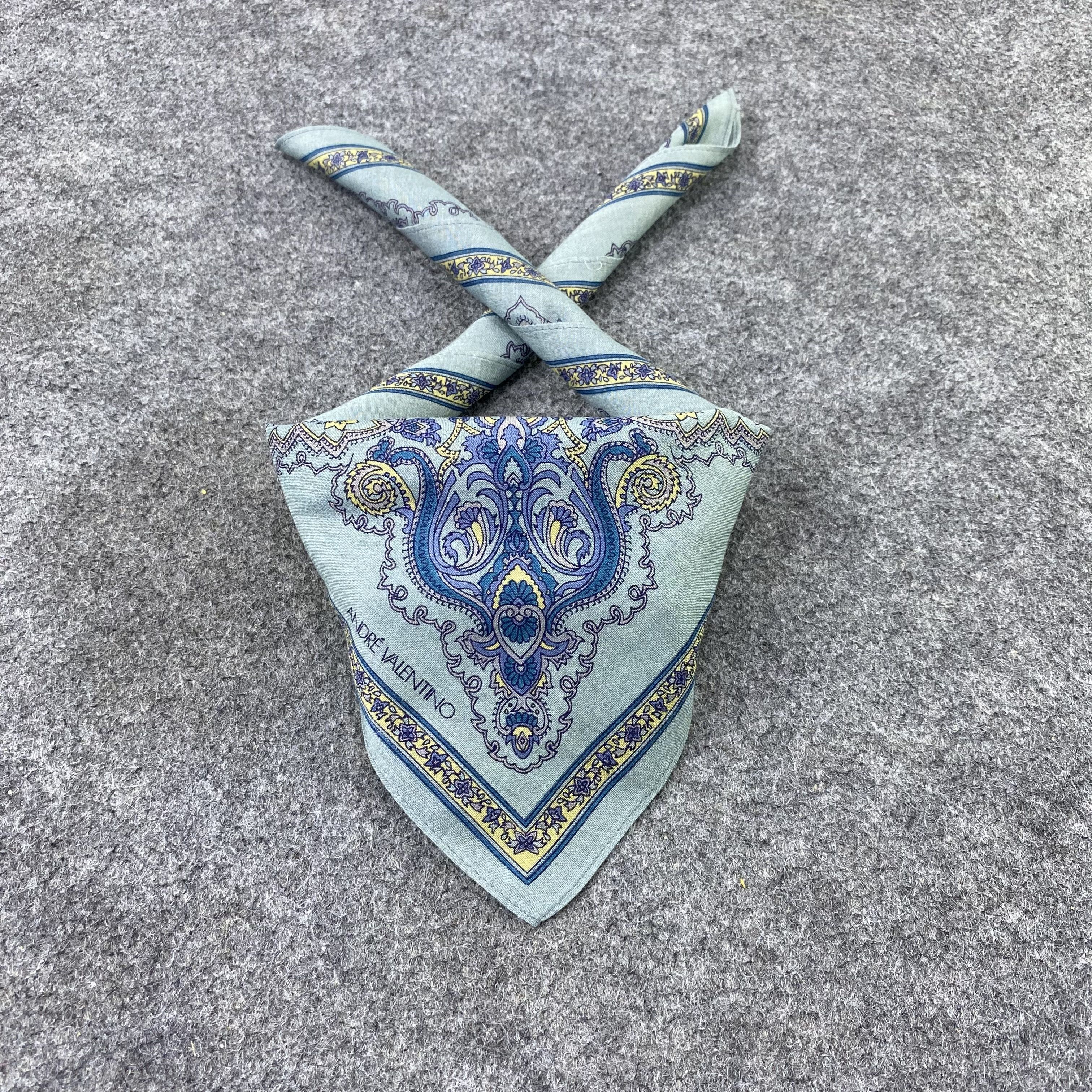 Designer Andre Valentino Handkerchief / Bandana / Neckerchief-B1435 Size ONE SIZE - 2 Thumbnail