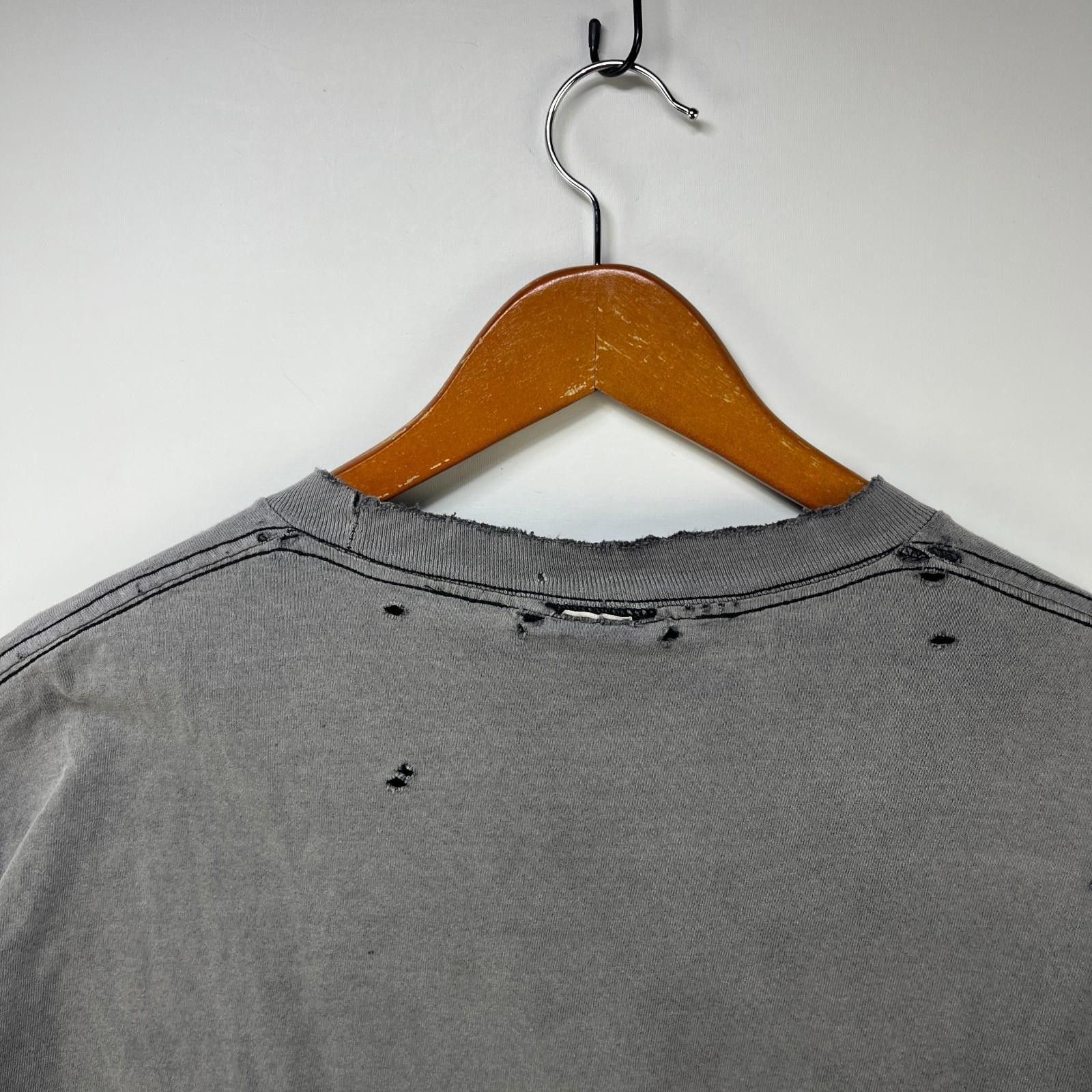 Vintage Vintage 90s Sun Faded Skull Choppers Flames Shirt XL Size US XL / EU 56 / 4 - 9 Thumbnail