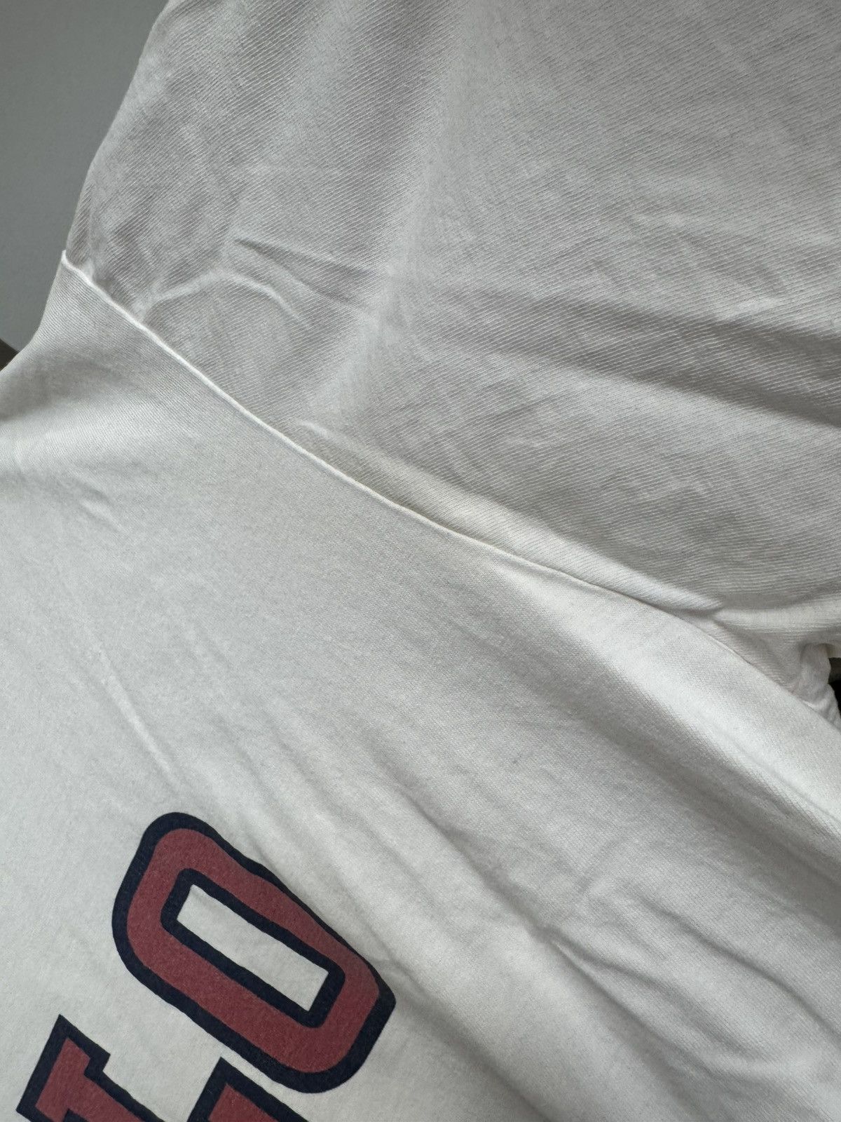 Vintage Vintage Polo Ralph Lauren Spell Out Tshirt Size US L / EU 52-54 / 3 - 3 Thumbnail