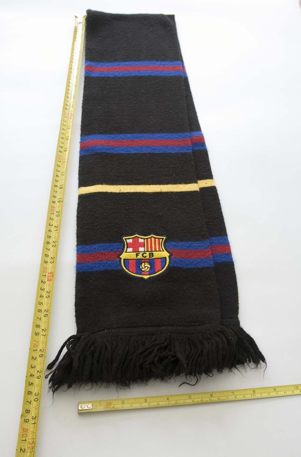 Other FC Barcelona Soccer Winter Scarf Black Size ONE SIZE - 4 Thumbnail