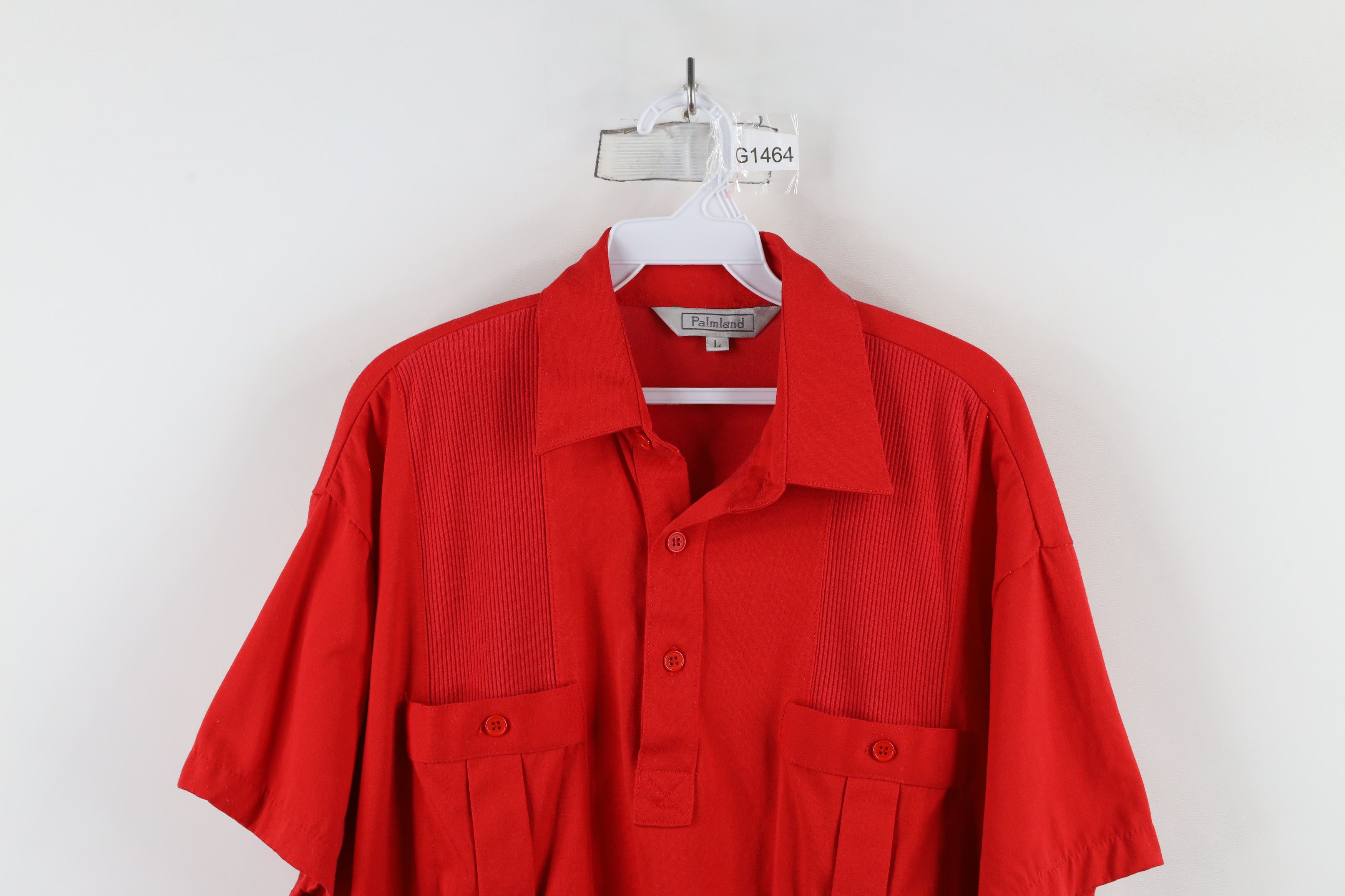 Vintage Vintage 90s Streetwear Collared Pullover Polo Shirt Mafia Size US L / EU 52-54 / 3 - 2 Thumbnail