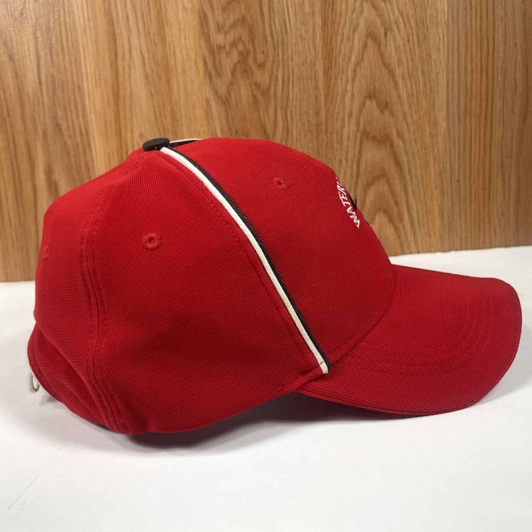 Vintage Ahead Hat Adults Red Classic Cut Adjustable Baseball Cap Size ONE SIZE - 6 Thumbnail