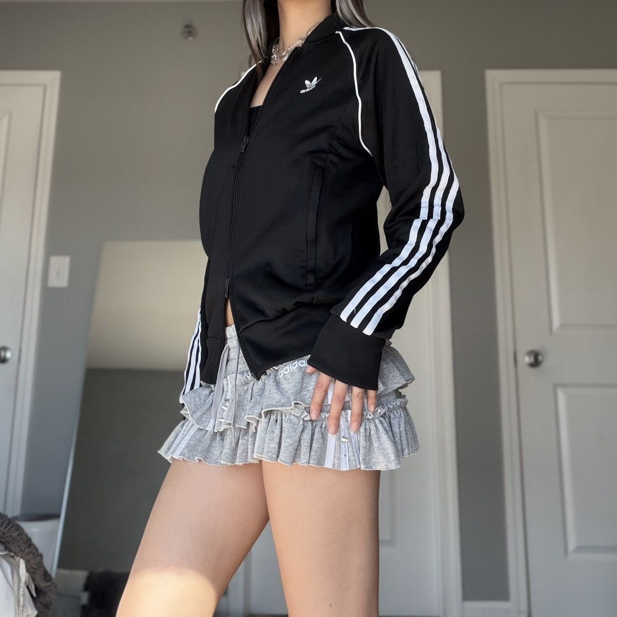 Adidas Adidas Adicolor Classic SST Black & White Track Jacket Size US S / EU 44-46 / 1 - 10 Thumbnail