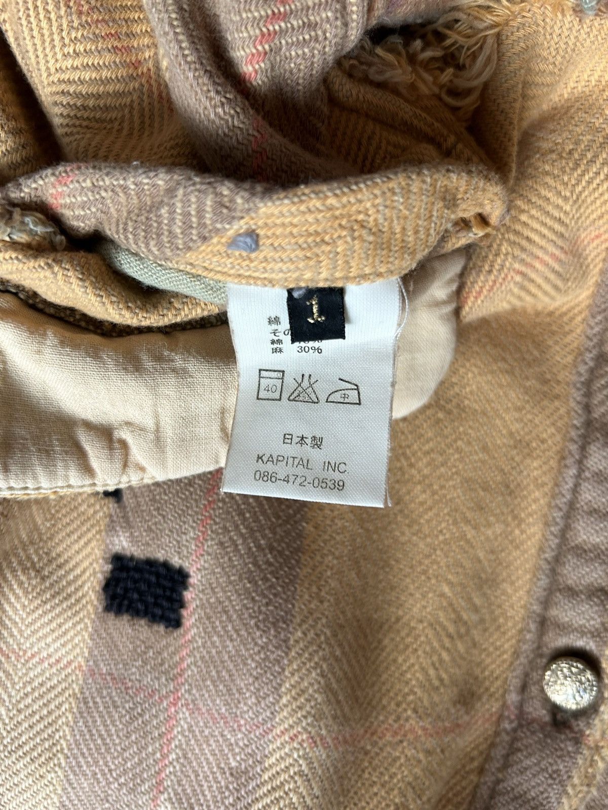 Kapital × Kapital Kountry Kapital patchwork long shirt Size US S / EU 44-46 / 1 - 24 Thumbnail