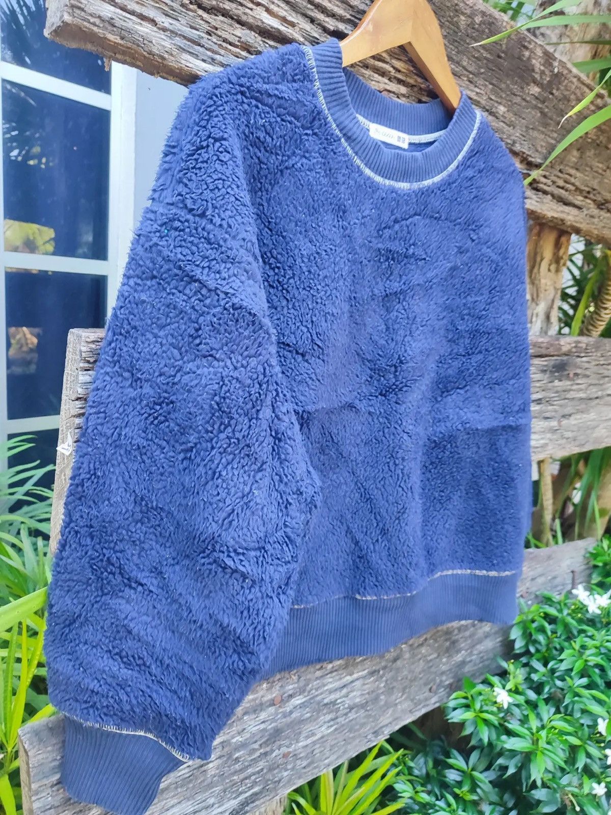 JW Anderson × Uniqlo JW Anderson x Uniqlo Navy Fleece Pullover Size US M / EU 48-50 / 2 - 5 Thumbnail