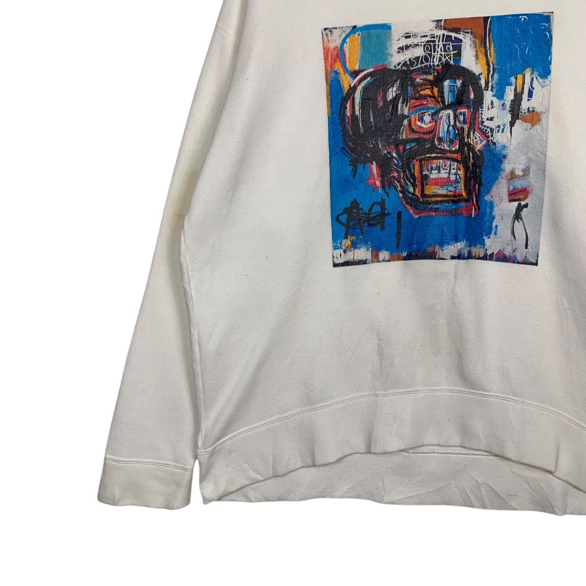 Jean-Michel Basquiat JEAN MICHEL BASQUIAT Art Big Logo Sweatshirts #1909-C83 Size US M / EU 48-50 / 2 - 5 Thumbnail