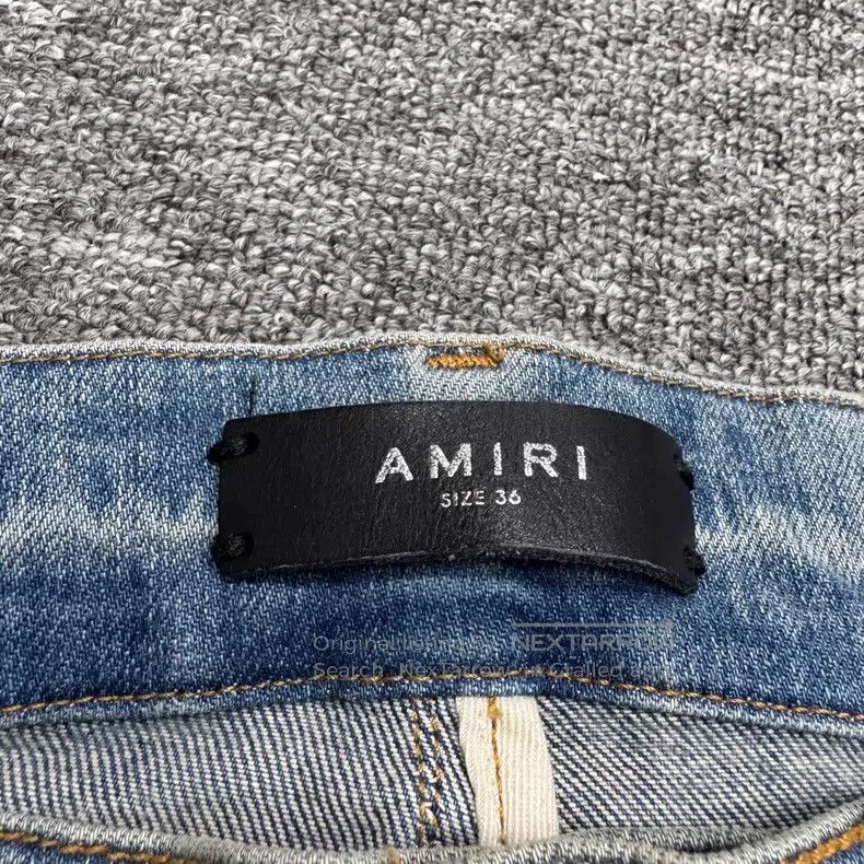 Amiri Amiri Size 36 The embroidered letters ruined the jeans Size US 36 / EU 52 - 4 Thumbnail