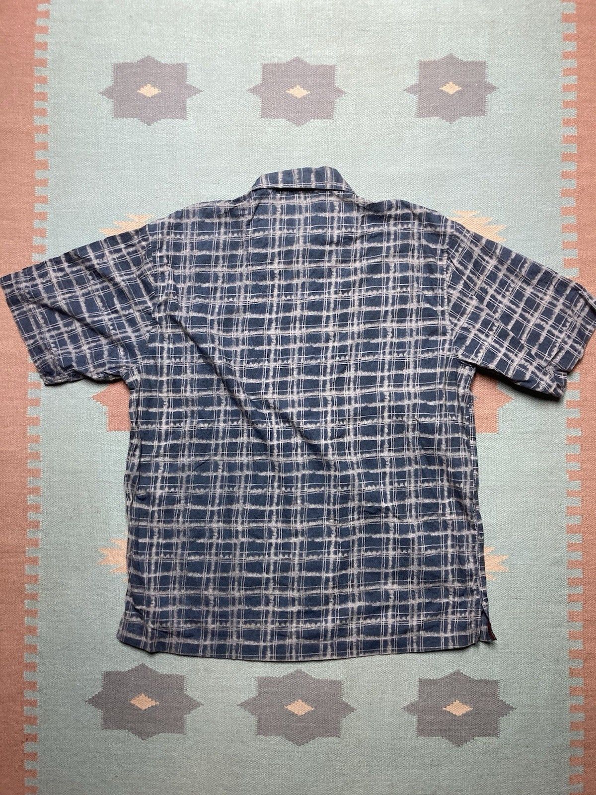 Fubu × Vintage y2k button shirt Fubu short sleeve shadow hip hop baggy XL Size US XL / EU 56 / 4 - 8 Thumbnail