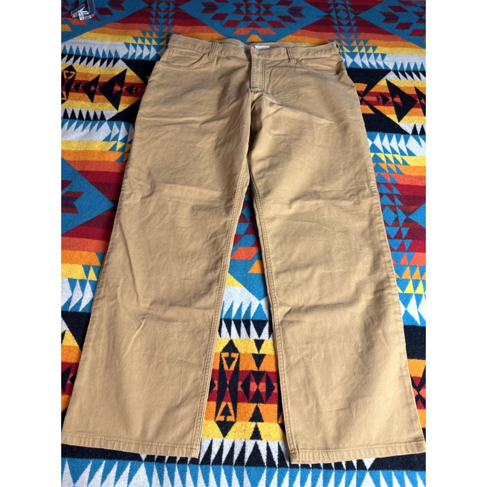 Carhartt Carhartt Rugged Flex Canvas 5 Pocket Work Pants Brown 38x30 BNWT Mens Pants Brown 38 Inseam 30 Canvas Rugged Flex 5 Pocket Work Pants BNWT Size US 38 / EU 54 - 5 Thumbnail
