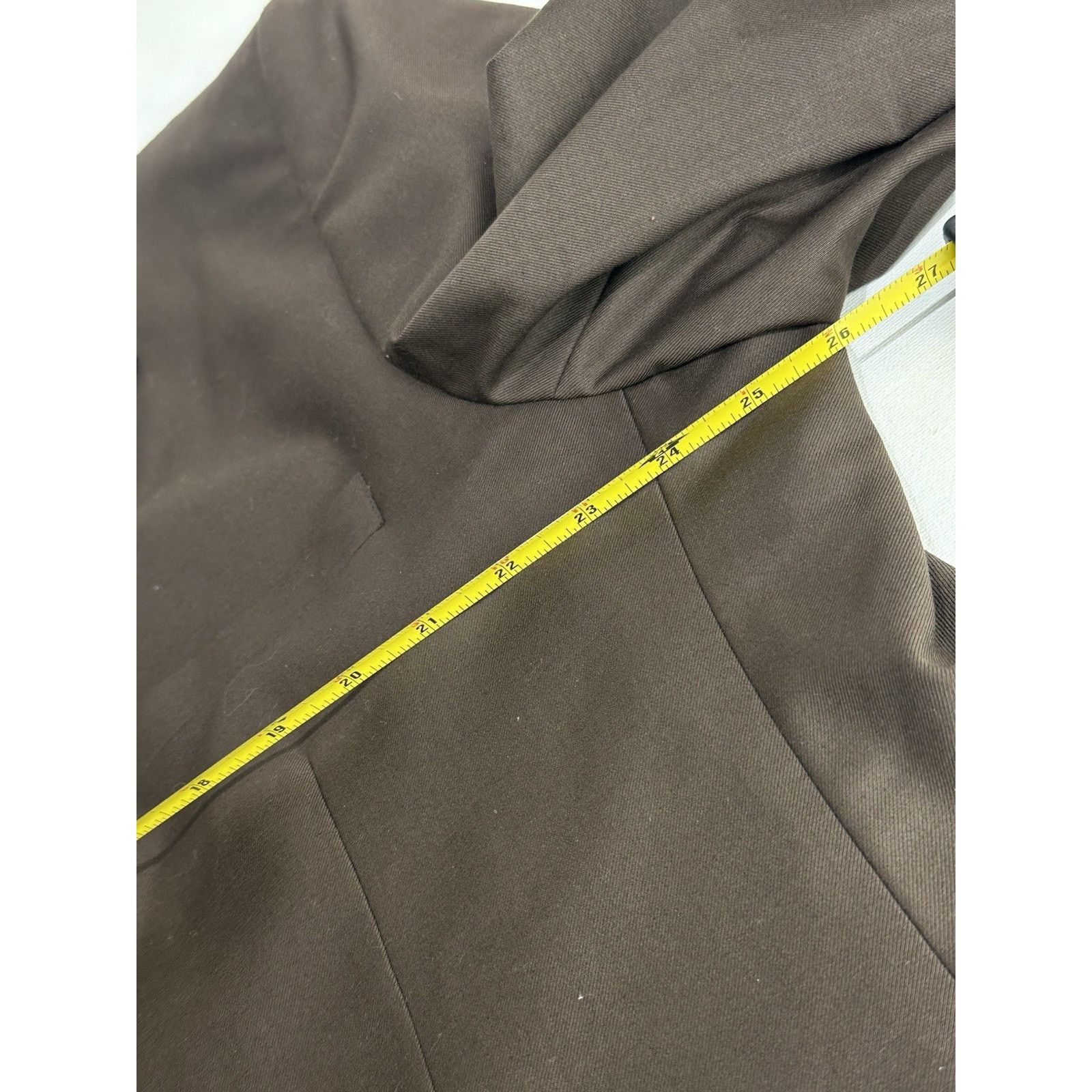 Other Alberto Nardoni collection brown Wool blazer Super 150’s Size 46R - 11 Thumbnail