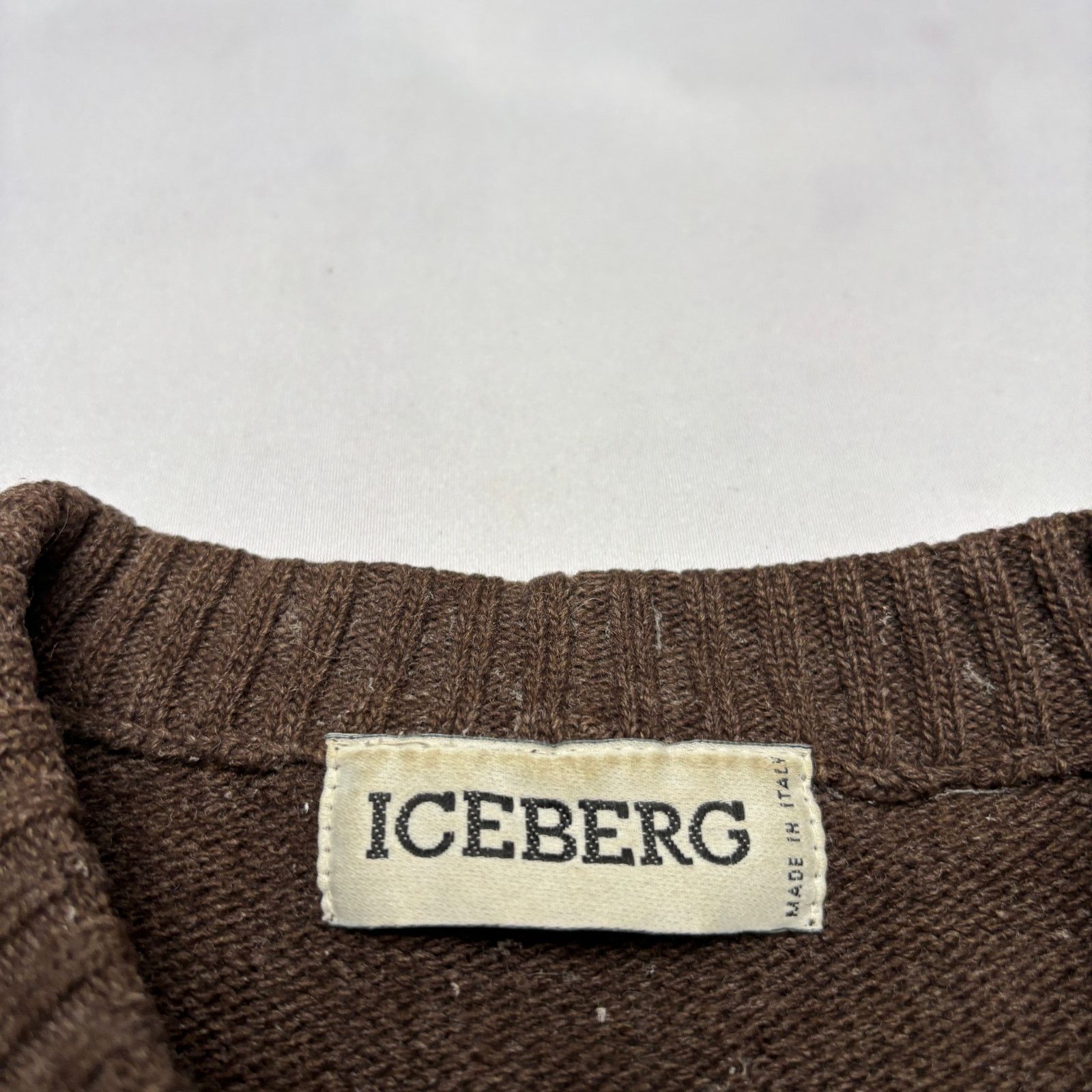 Iceberg Vintage 1994 Icebery Disney Pluto Italian Wool Sweater 4/XL Size US XL / EU 56 / 4 - 4 Thumbnail