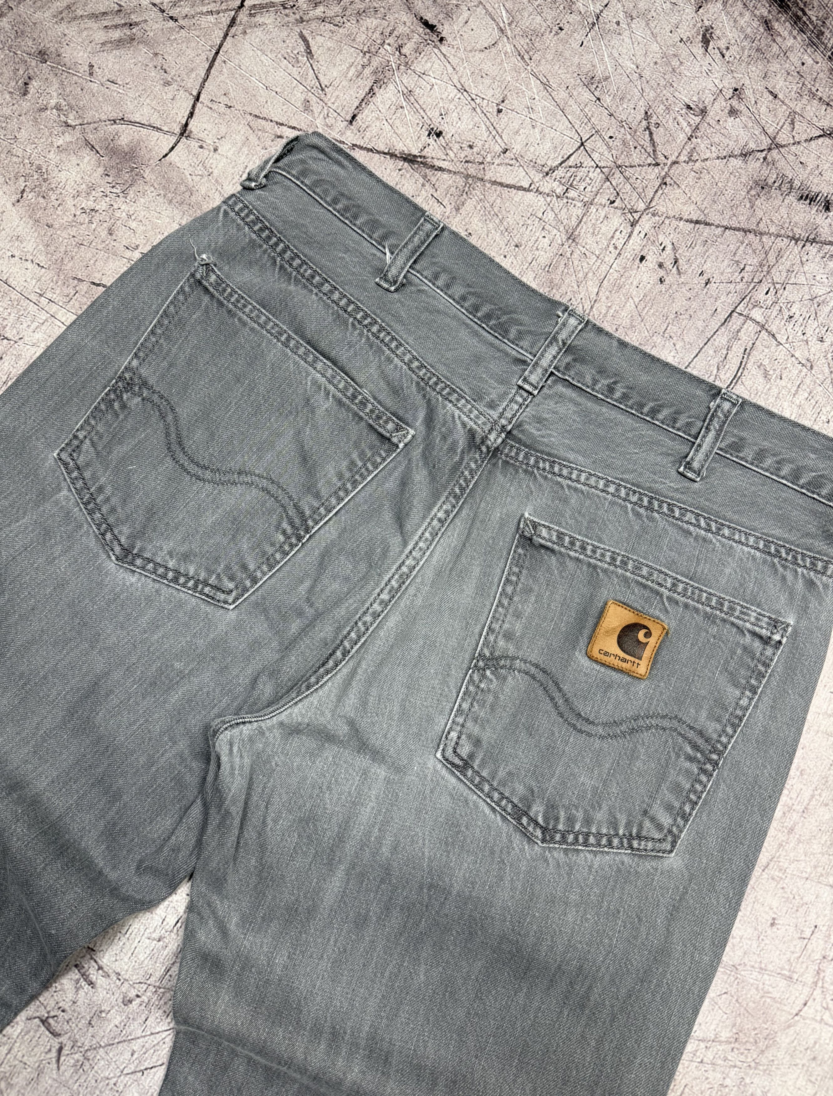 Carhartt Carhartt Mens Texas Denim Pants Jeans Size US 32 / EU 48 - 2 Thumbnail