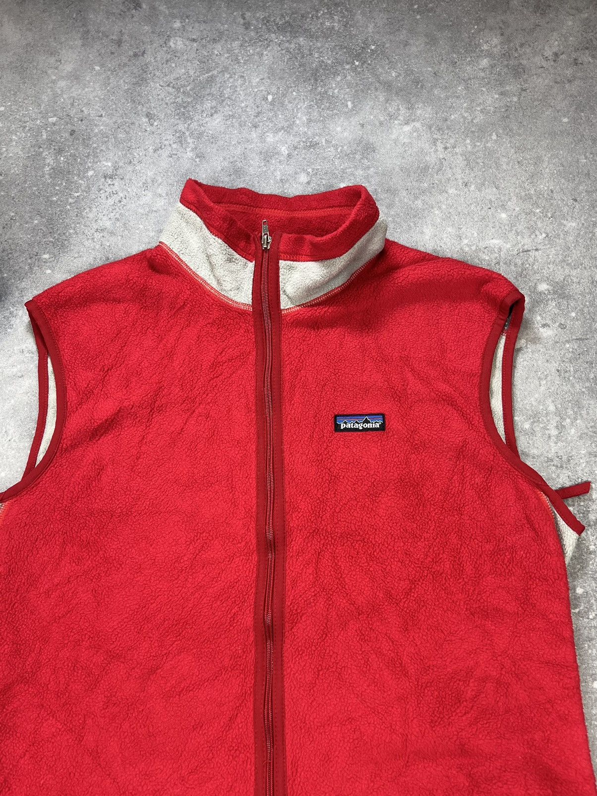 Patagonia × Vintage Vintage Made in USA Patagonia Fleece Vest 90s Retro Rare Size US M / EU 48-50 / 2 - 3 Thumbnail