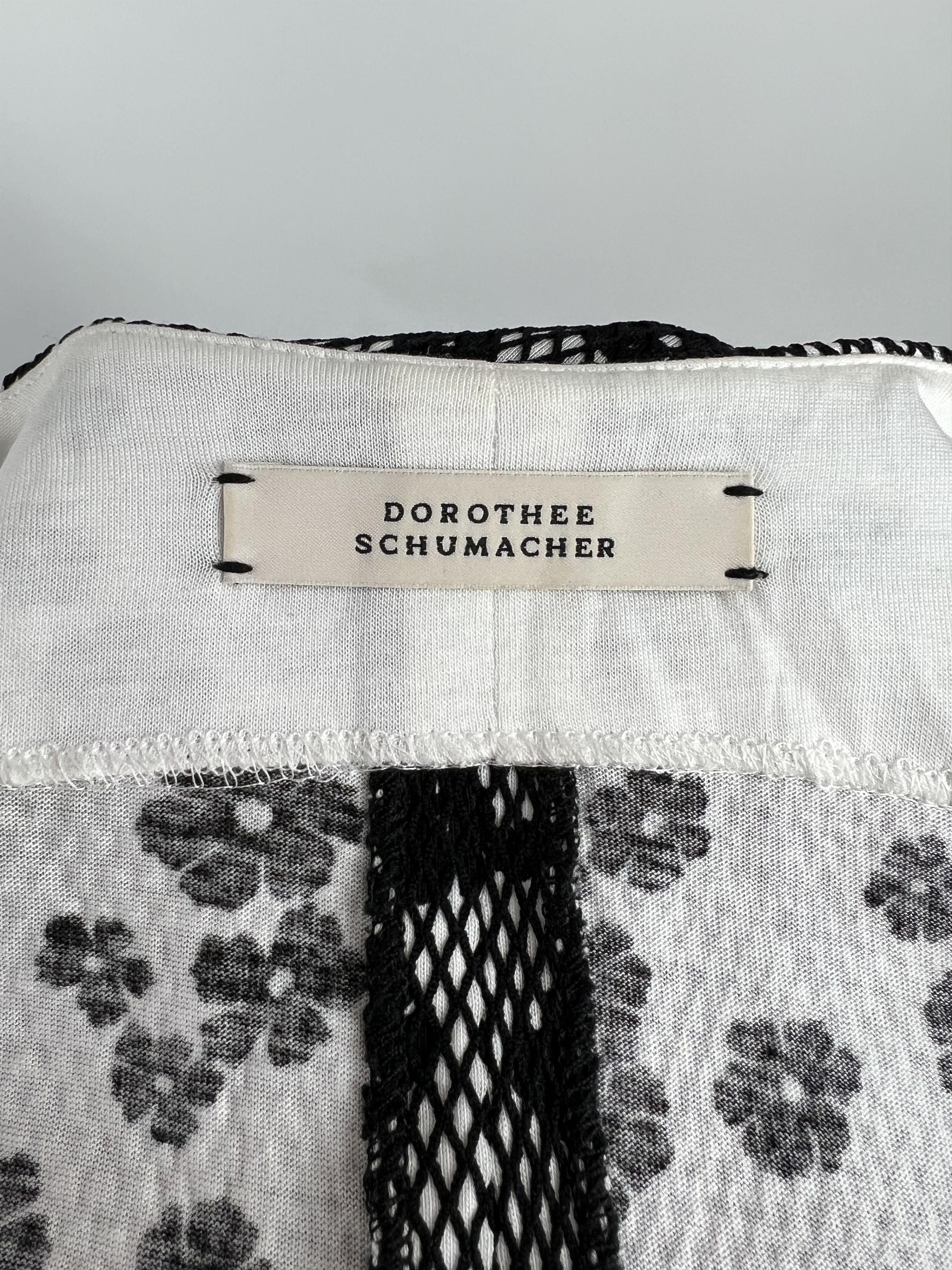 DOROTHEE SCHUMACHER Dorothee Schumacher Mesh Floral Print Sleeveless Dress M/L Size M / US 6-8 / IT 42-44 - 11 Thumbnail