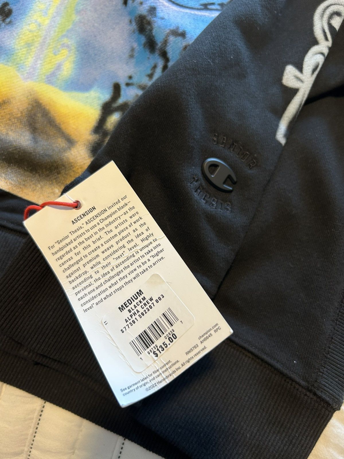 Champion Angelo Baque x King Phade Senior Thesis Champion Crewneck Size US M / EU 48-50 / 2 - 4 Thumbnail