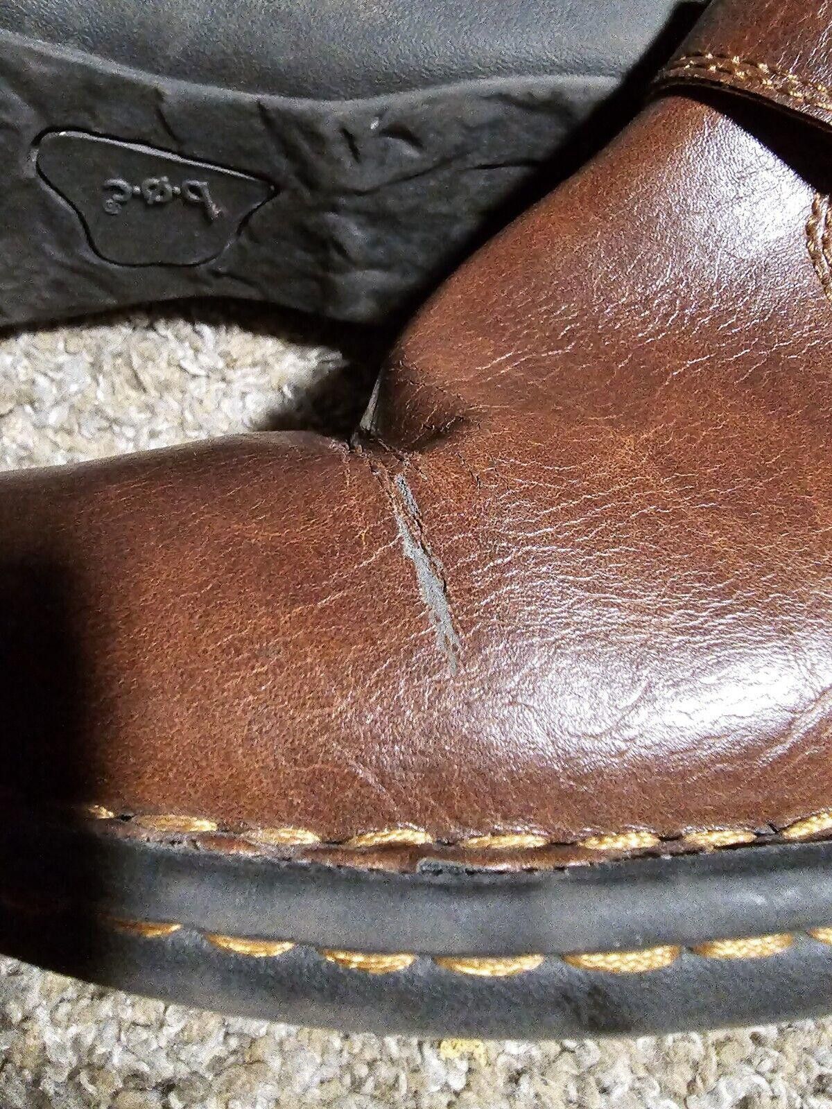 Designer Born B.O.C. Womens Brown Zip Up Boots sz 10M Size US 10 / IT 40 - 5 Thumbnail