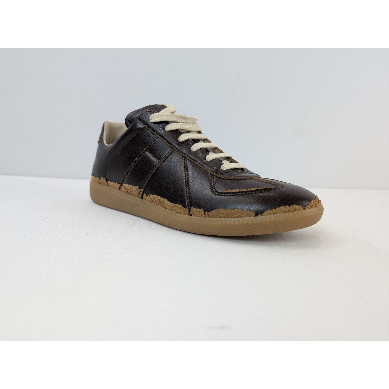 Maison Margiela o1rshd1 Replica sneakers with a distressed peel-off effect Size US 12 / EU 45 - 2 Thumbnail