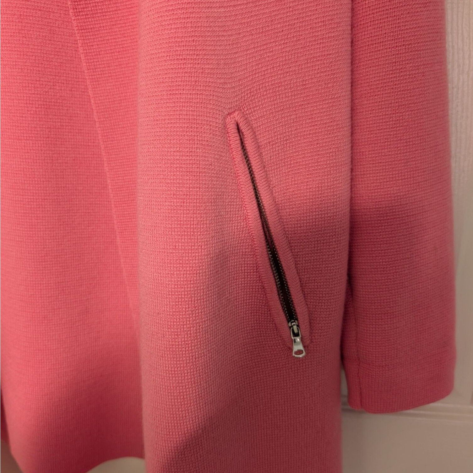 Talbots Talbots Merino Wool Sweater Blazer Womens Size Medium Pink Size M / US 6-8 / IT 42-44 - 5 Thumbnail