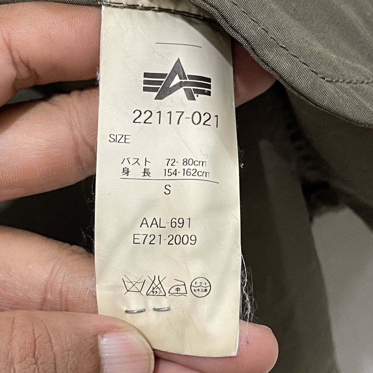 Alpha Industries × Vintage Vintage Alpha Industries Hoodie Parka Jacket Size US S / EU 44-46 / 1 - 15 Thumbnail