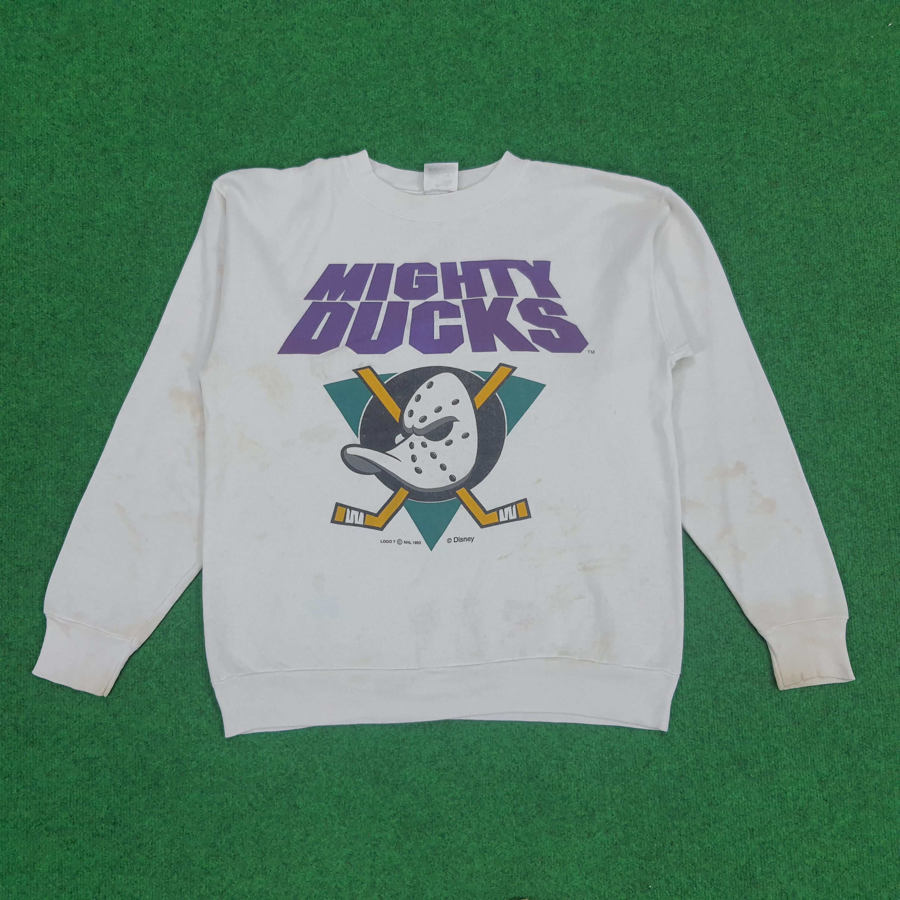 Disney × NHL Vintage The Mighty Duck Disney Sweatshirts Size US M / EU 48-50 / 2 - 1 Thumbnail