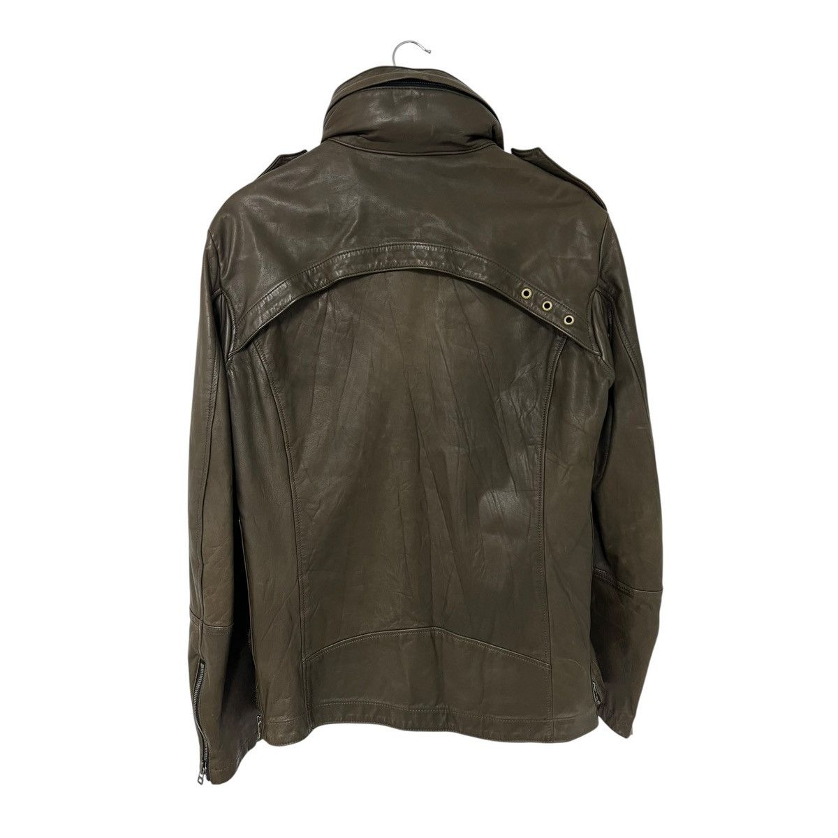 Japanese Brand Kyoji maruyama leather jacket Size US L / EU 52-54 / 3 - 3 Thumbnail
