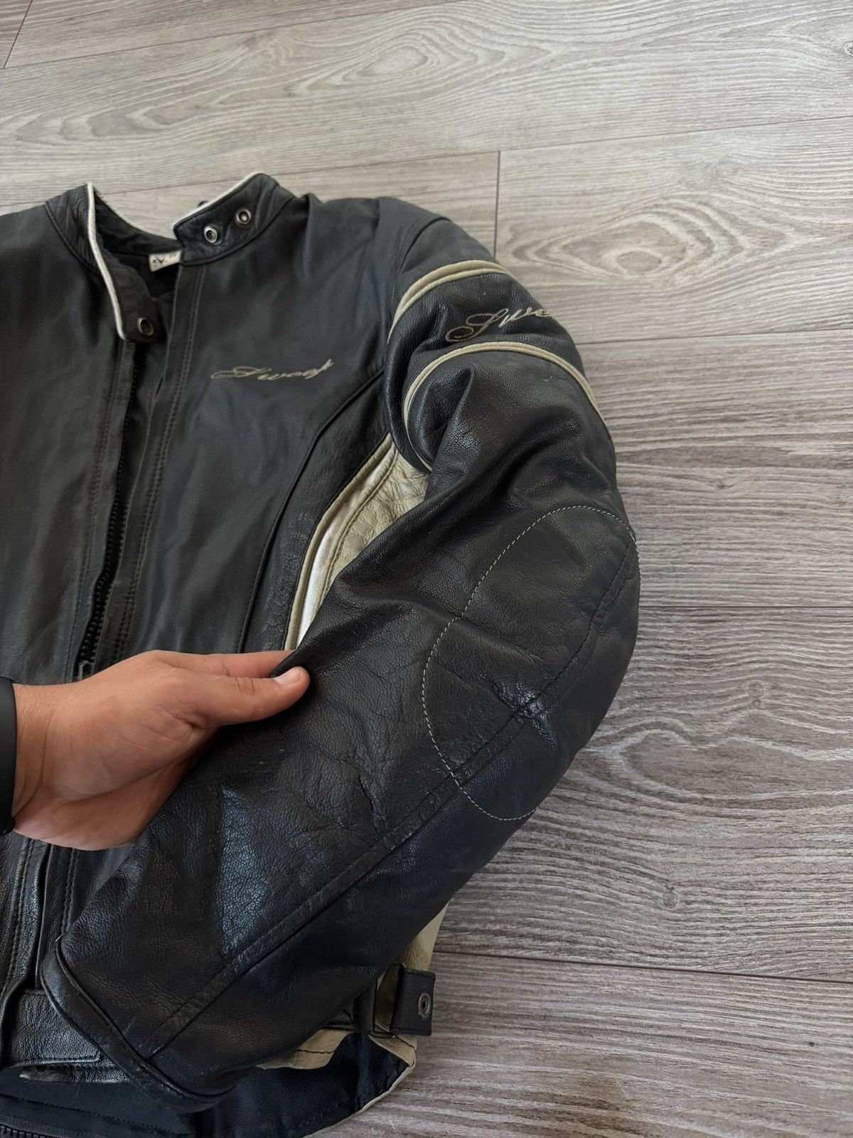 Other 100% Leather Sweep Euro Bike Motorsport Ykk Jacket Size S / US 4 / IT 40 - 12 Thumbnail