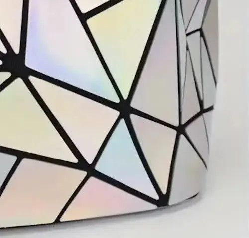 Other Hip Hop Luminous Geometric Laser Backpack Size ONE SIZE - 3 Thumbnail