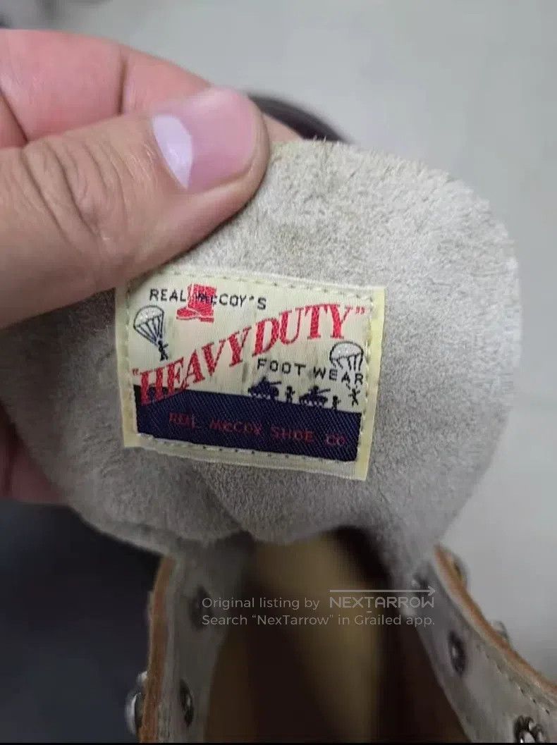 The Real McCoy's The Real McCoys Short Face Work Boots, JOE-MO Size US 8.5 / EU 41-42 - 3 Thumbnail