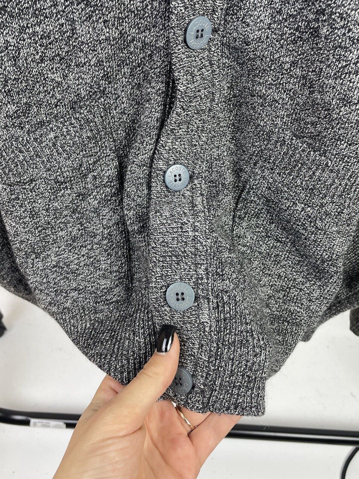 Lacoste Lacoste Vintage 80s 90s Cardigan Sweater Large / 5 Size US L / EU 52-54 / 3 - 4 Thumbnail