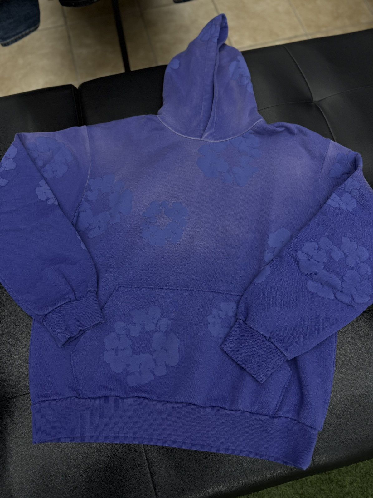 DENIM TEARS Denim Tears BLUE 2025 Cotton Wreath Hoodie Medium (NEW) Size US M / EU 48-50 / 2 - 5 Thumbnail
