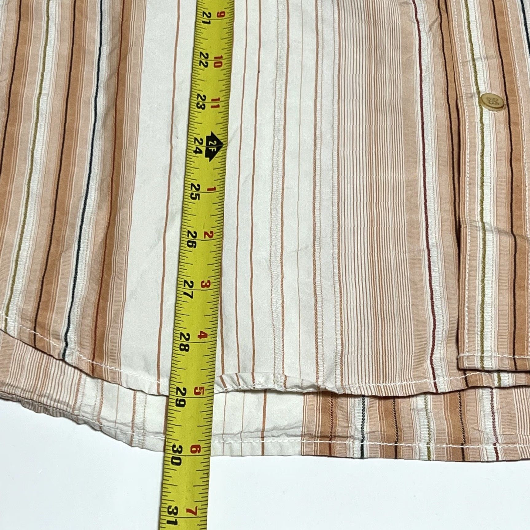Tommy Bahama Tommy Bahama Shirt Mens L Button Front Silk Vertical Stripe Long Sleeve Multicolor Aloha Beach Hawaiian Vacation Resort Size US L / EU 52-54 / 3 - 7 Thumbnail