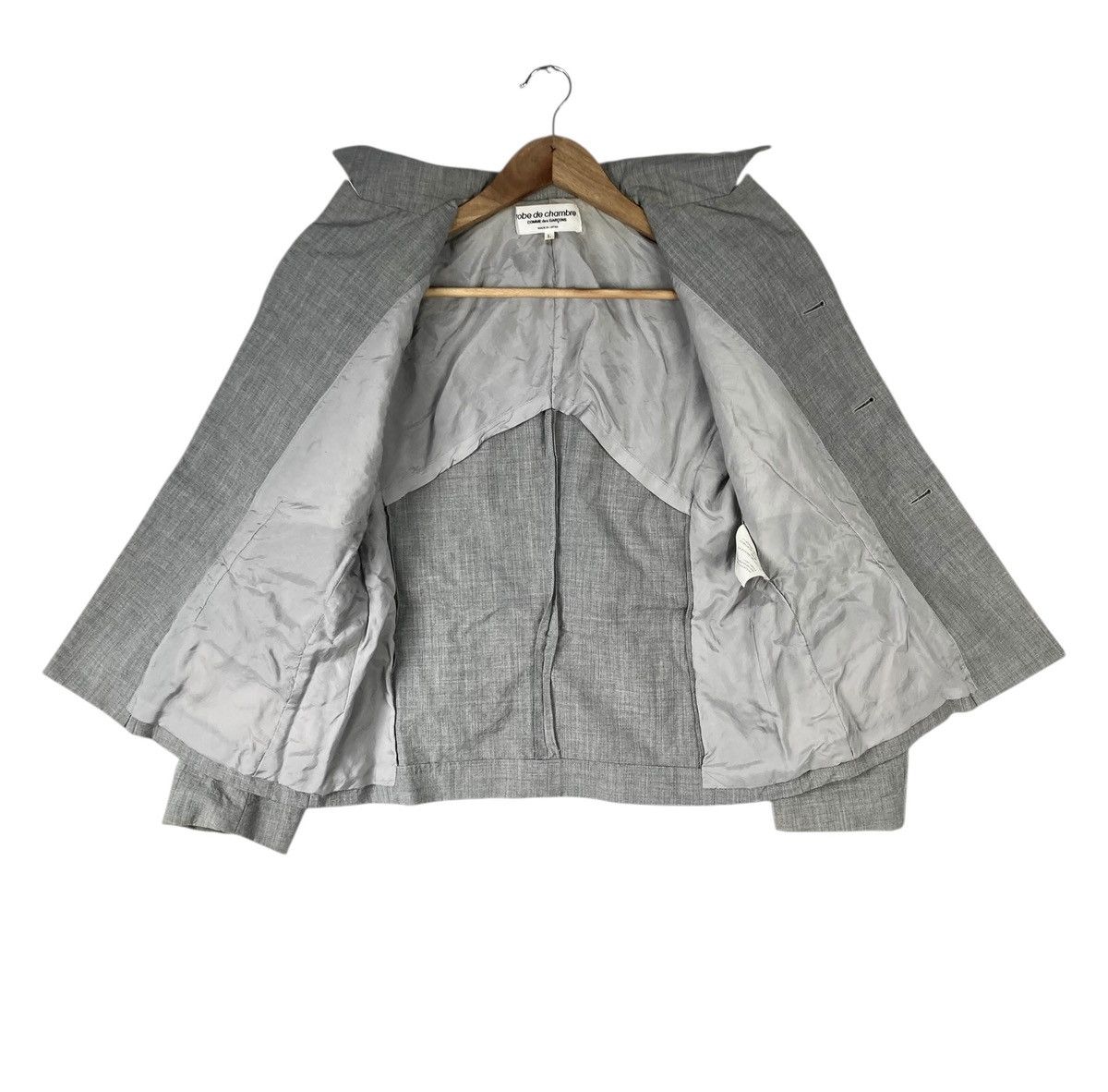 Comme des Garcons By Rei Kawakubo AD2001 Robe De Chambre Comme Des Garcons Size L / US 10 / IT 46 - 4 Thumbnail