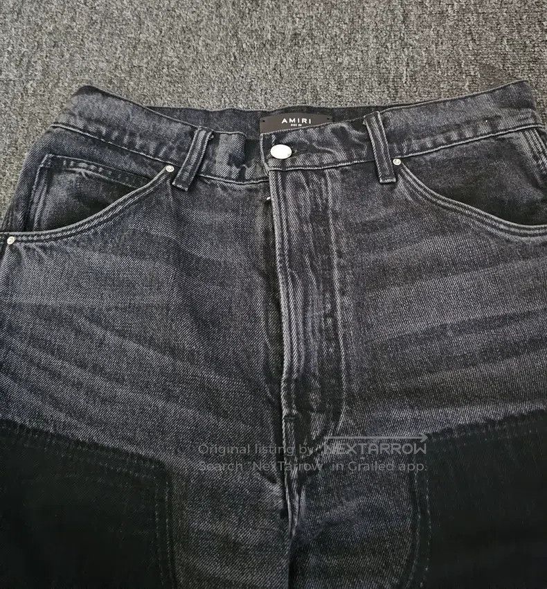 Amiri Amiri Wide Leg Work Denim Pants Size US 29 - 2 Thumbnail
