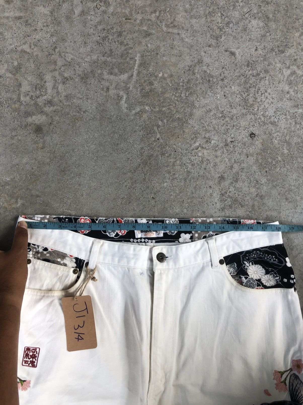 Karakuri Tamashii Karakuri Tamashii Embroidered Jeans Koi Size US 36 / EU 52 - 25 Thumbnail