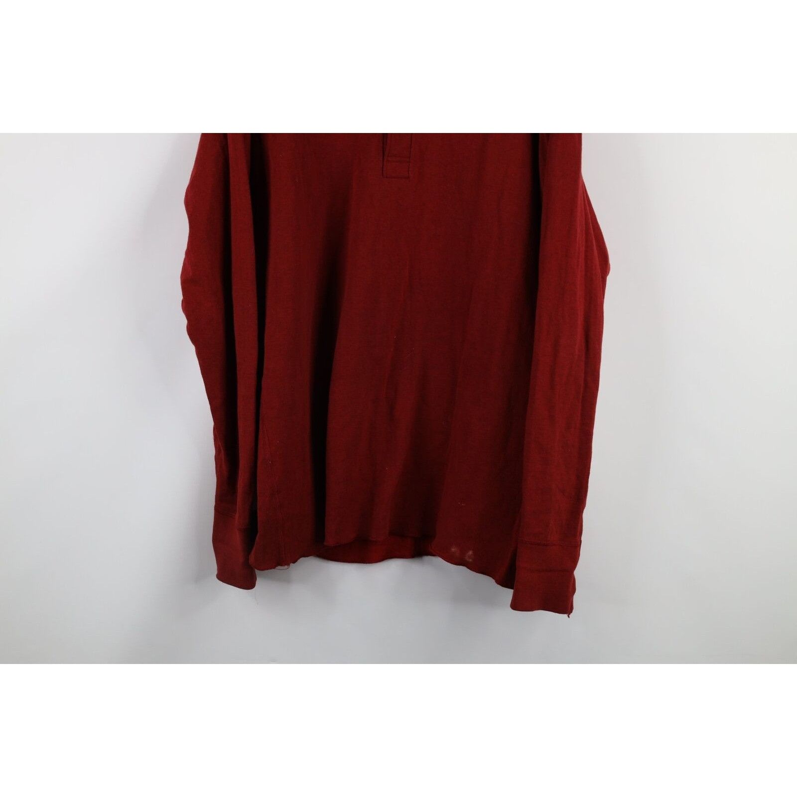 L.L. Bean × Vintage Vintage LL Bean Rivers Driver Long Sleeve Henley T-Shirt Size US L / EU 52-54 / 3 - 3 Thumbnail