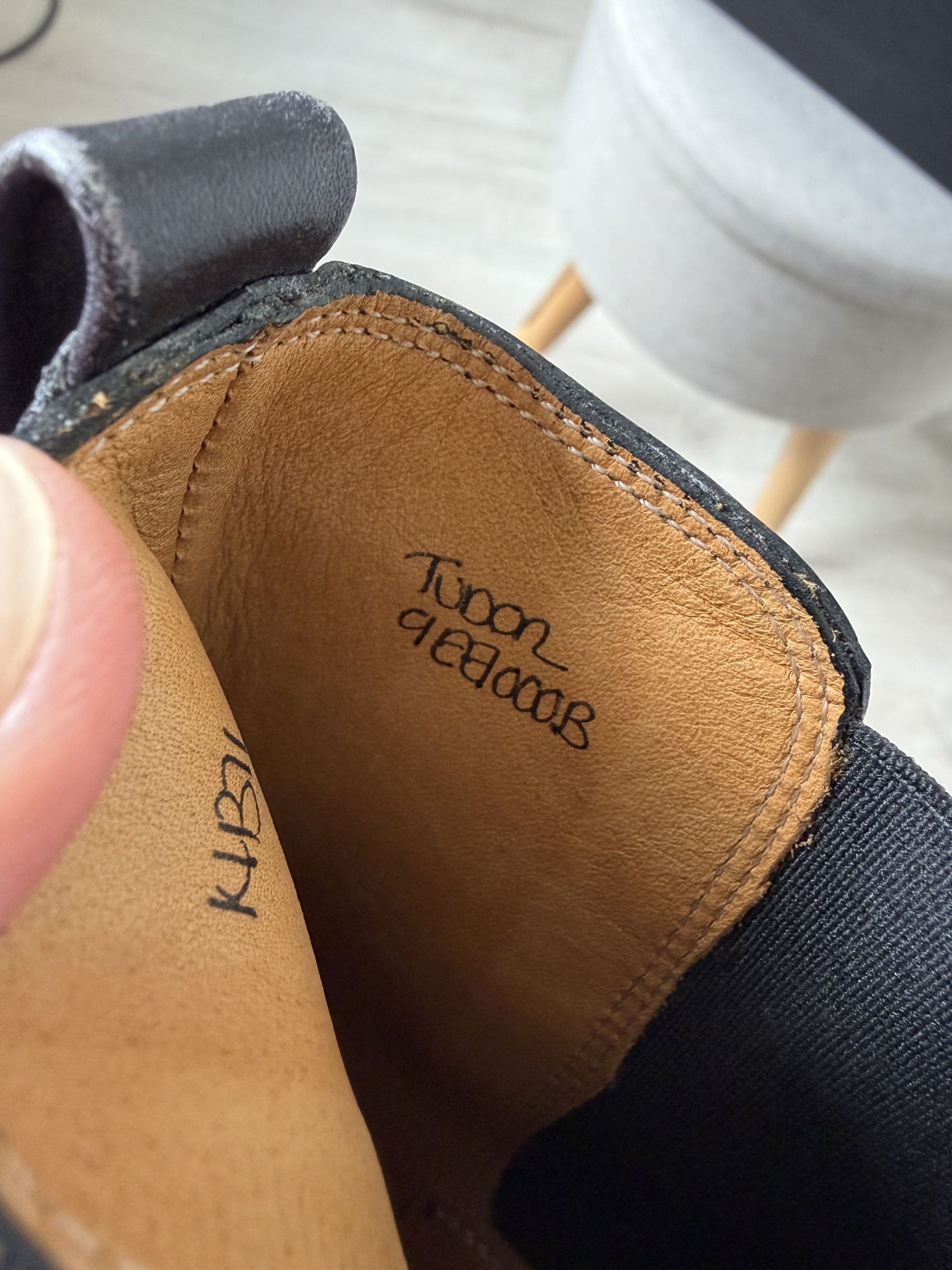 John Lobb [NO US TAX] New John Lobb museum calf Chelsea boots, UK9 Size US 10 / EU 43 - 9 Thumbnail