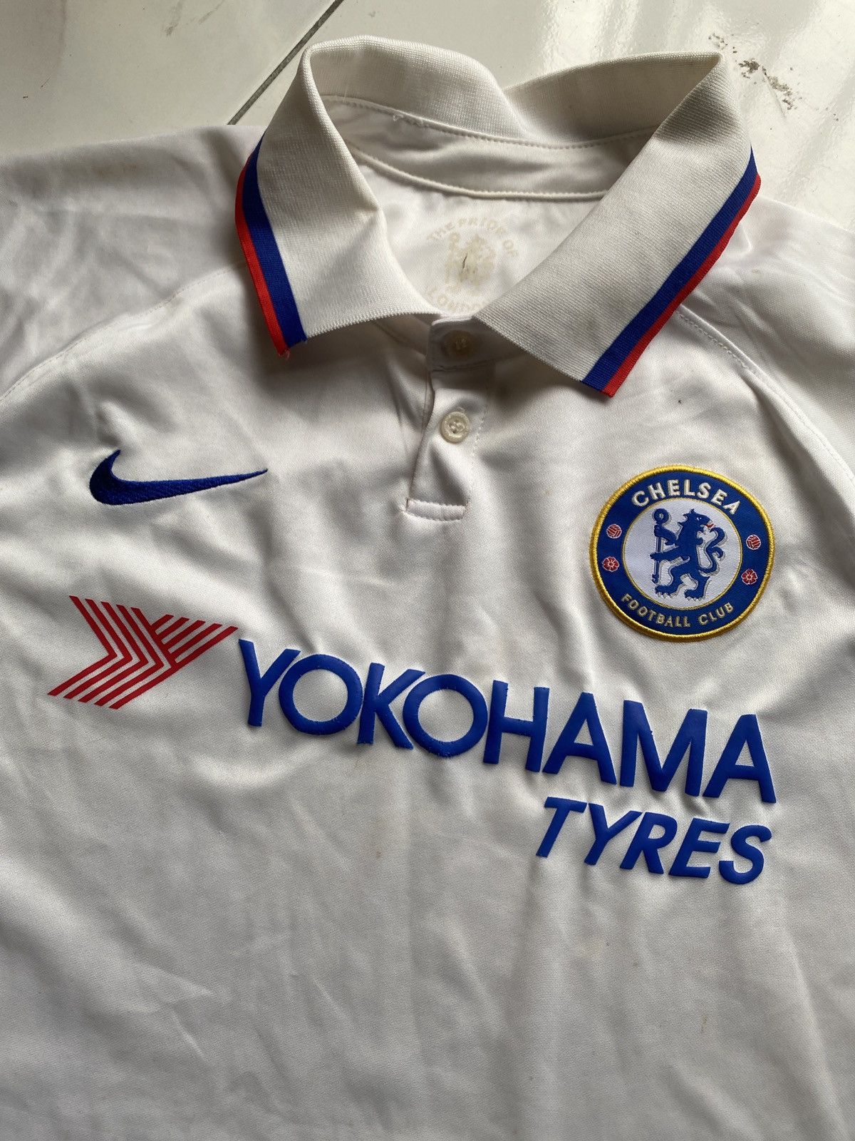 Chelsea Soccer × Nike Chelsea FC Champions Player Issue Nike Hyundai Size US L / EU 52-54 / 3 - 2 Thumbnail