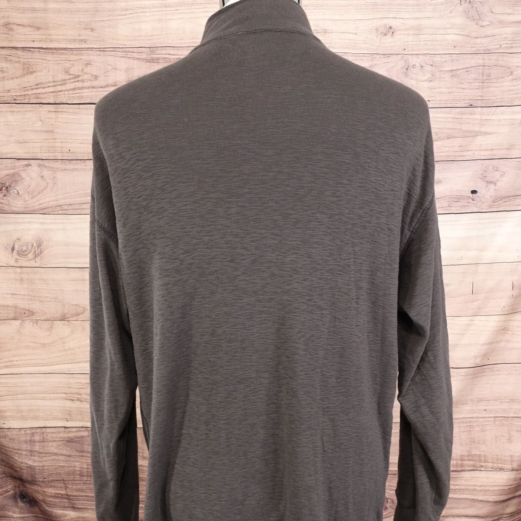 Roundtree & Yorke ROUND TREE & YORKE Brown Pullover Sweater 1/4 Zip Mock Neck Adult Medium Regular Fit Mens Size US M / EU 48-50 / 2 - 4 Thumbnail