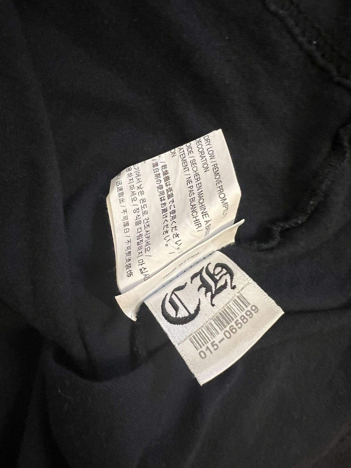 Chrome Hearts 2010s Chrome Hearts Yellow Dagger Scripts Tee (L) Size US L / EU 52-54 / 3 - 6 Thumbnail
