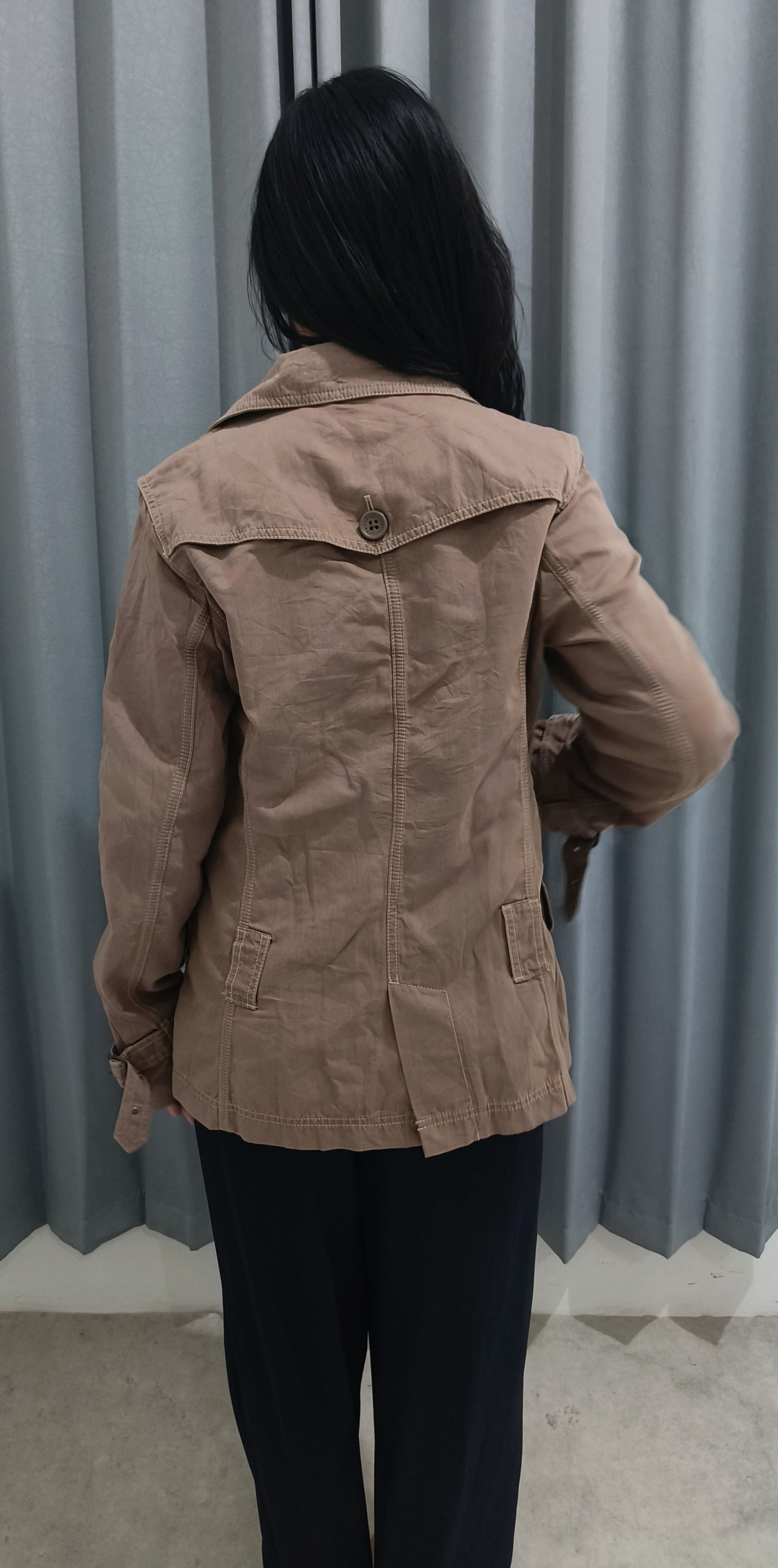 Gap GAP Women's Trench Coat / Spy Coat Size M / US 6-8 / IT 42-44 - 10 Thumbnail
