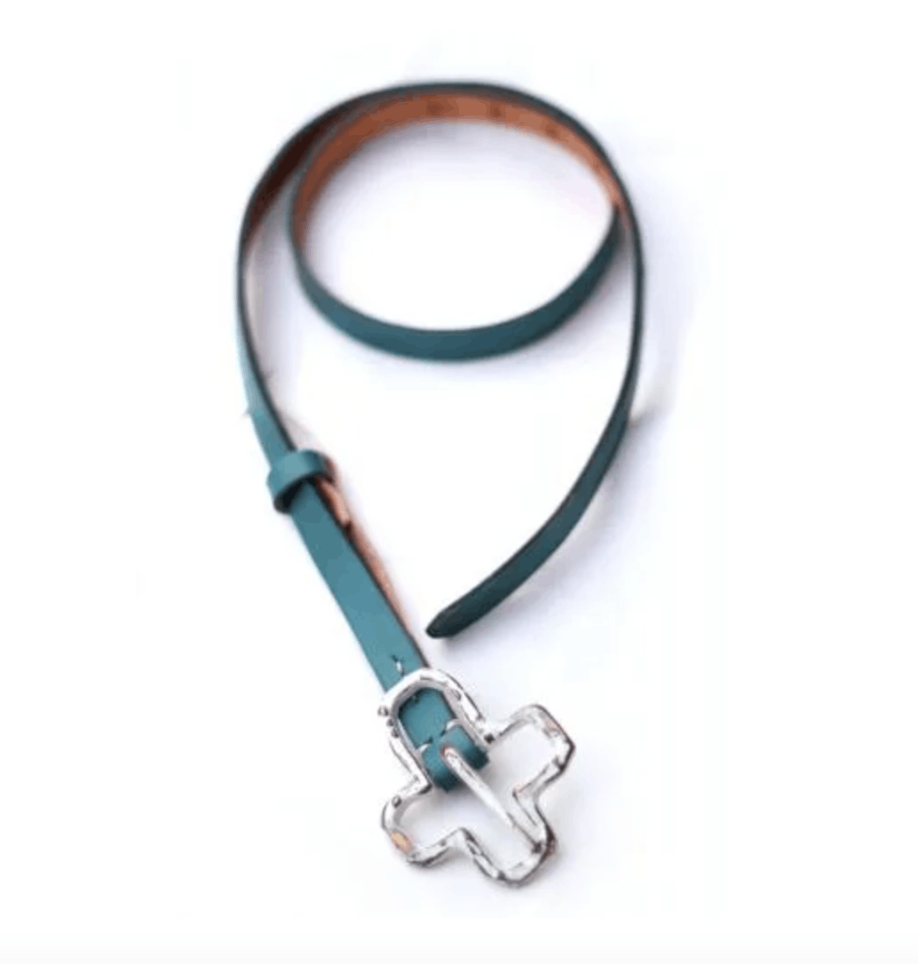 Kapital Kapital Southern Cross Buckle Leather Belt Size ONE SIZE - 1 Thumbnail